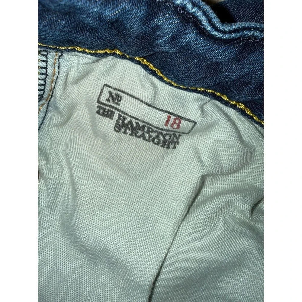 Ralph Lauren Boys Jeans Dark Indigo Sz 18 authentic Hampton straight fit stretch